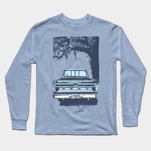 Low Country Living Long Sleeve T-Shirt by dosbandidosart